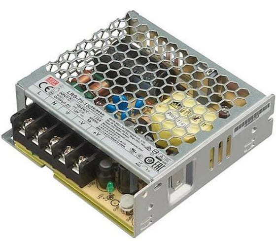 Изображение товара Источник питания Mean Well AC/DC LRS-75-15 Т02293044