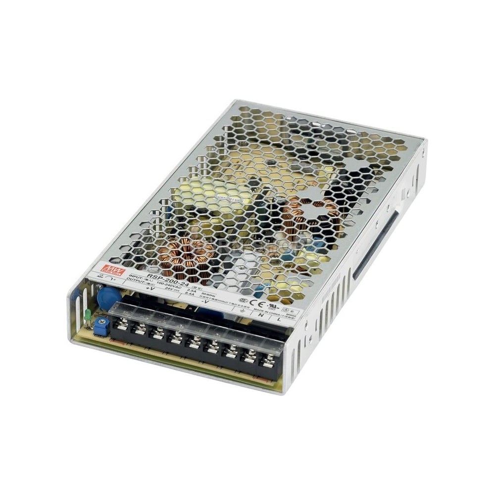 Изображение товара Источник питания Mean Well AC/DC RSP-200-24 200Вт 24В для промышленных систем