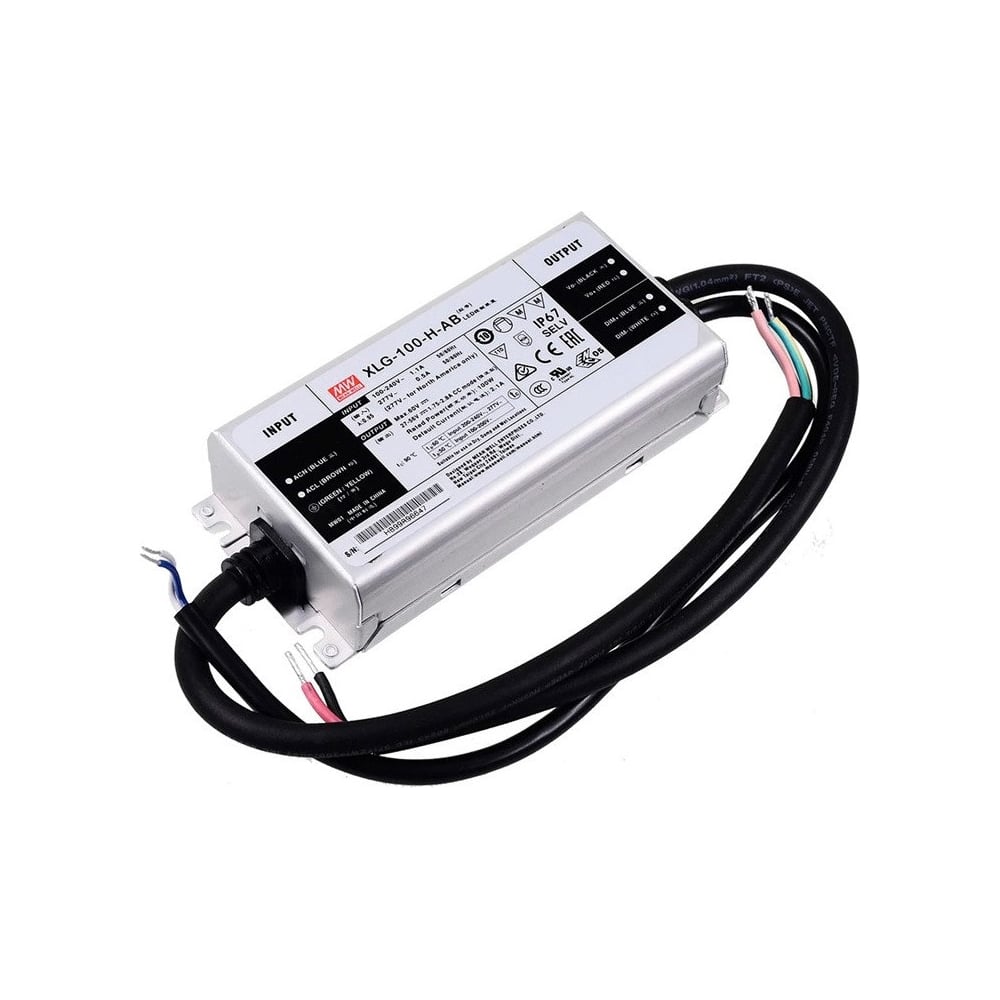 Изображение товара LED-драйвер Mean Well XLG-100-H-AB 100Вт AC-DC