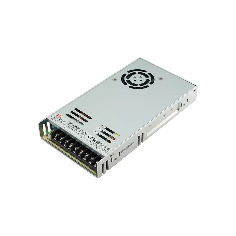 Изображение товара Источник питания Mean Well AC/DC RSP-320-48 320 Вт 48 В защита от короткого замыкания