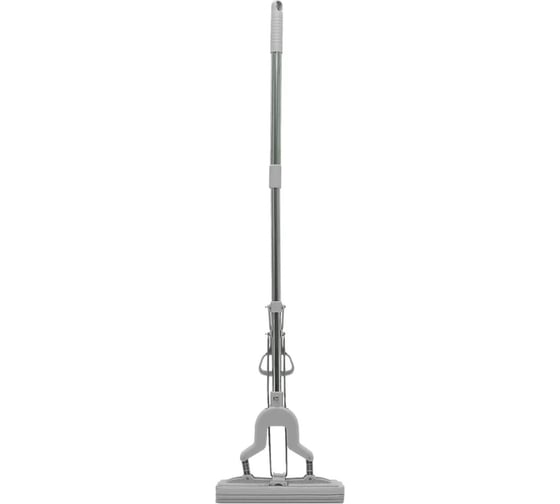 Изображение товара Швабра бабочка Guppy ПВА Лилия, телескопическая ручка (серая) 8008223