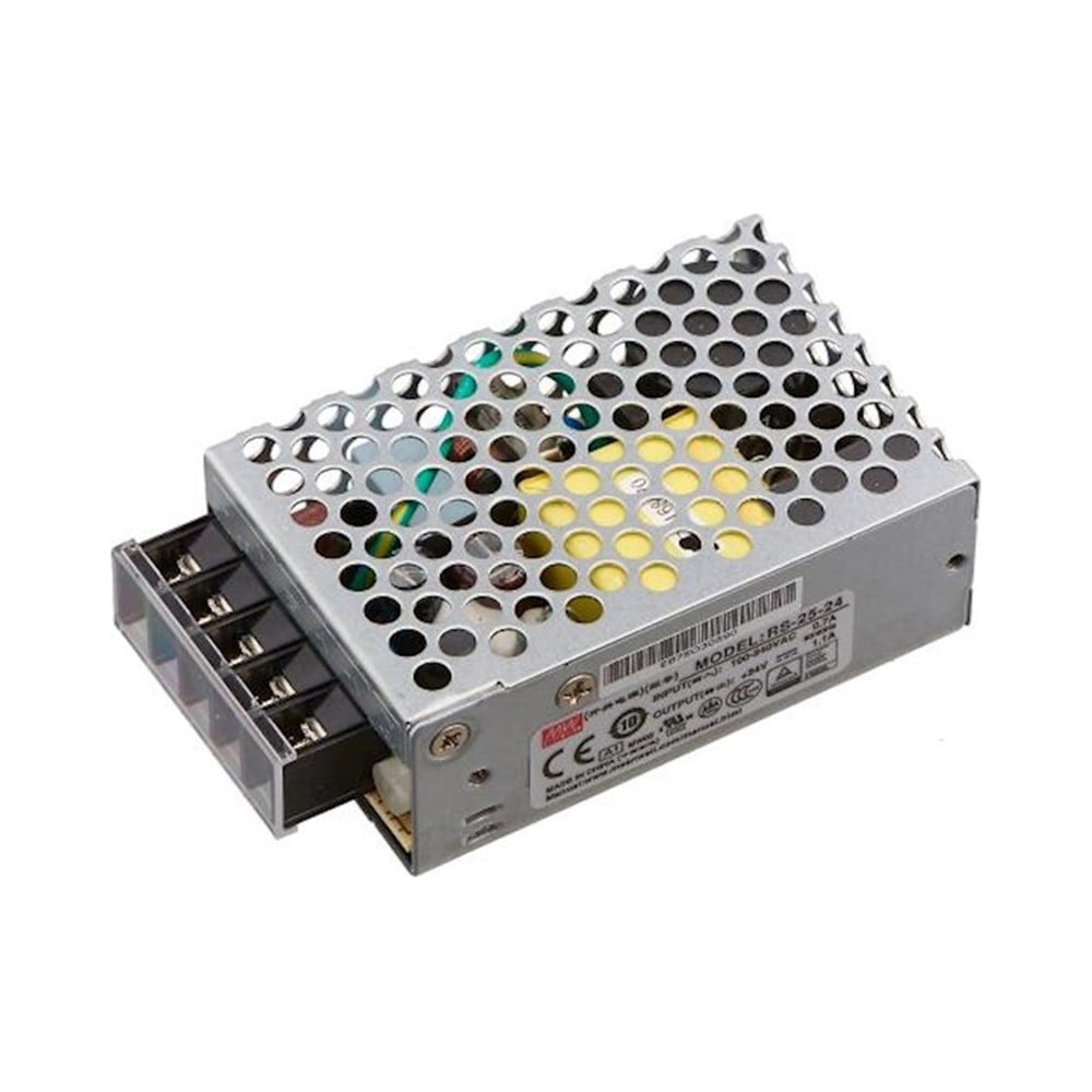 Изображение товара Источник питания Mean Well AC/DC RS-25-24 Т00168894 Изображение товара Источник питания Mean Well AC/DC RS-25-24 Т00168894