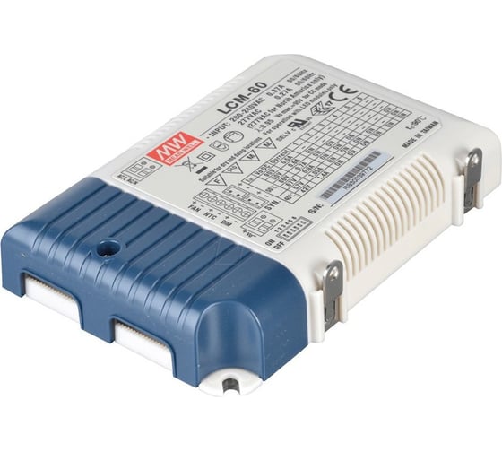 Изображение товара Источник питания Mean Well AC/DC LCM-60 Т02137503