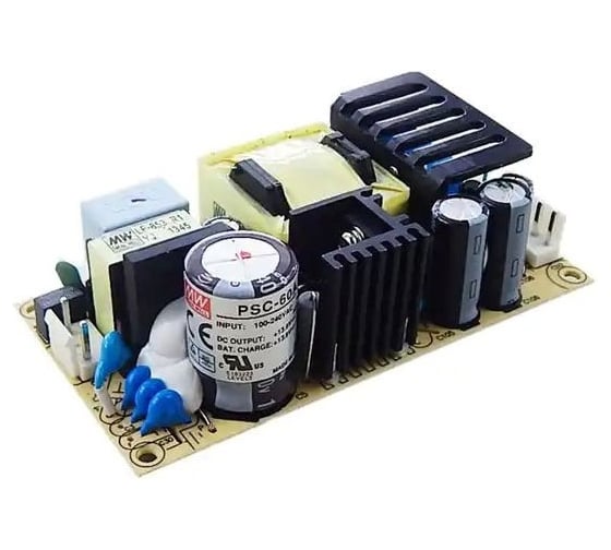 Изображение товара Источник питания Mean Well AC/DC PSC-60A с функцией UPS 60Вт Т00287294