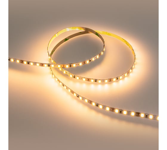 Изображение товара Светодиодная лента ELEGANZ LUX 2835 120 LED, Ш=5мм (9.6W/M) 12V теплая 3000К IP20, 5м EL-LS5M-96WW