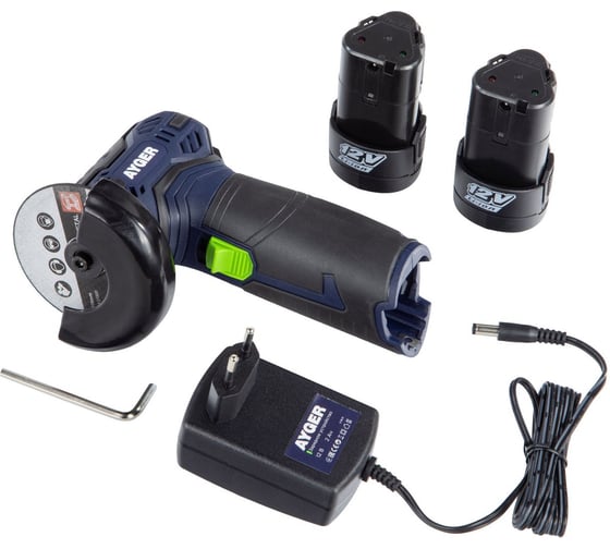 Изображение товара Машина углошлифовальная аккумуляторная AYGER AG12