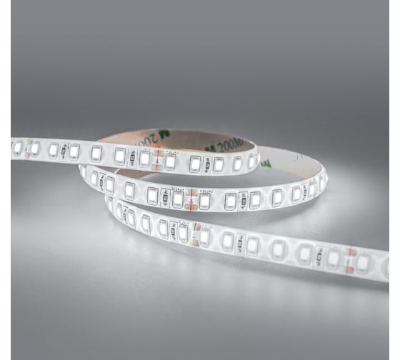 Изображение товара Светодиодная лента ELEGANZ LUX 24V силикон IP65 2835 120 LED 9,6W/M Холодная 6000К, 5м EL-24V65-96W