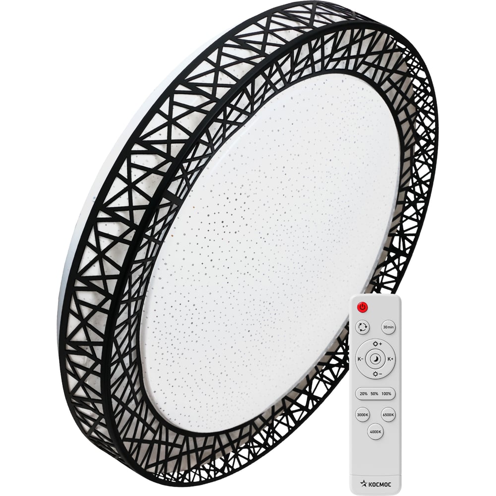 Изображение товара Настенно-потолочный LED светильник КОСМОС PREMIUM Loft-B 120Вт регулируемый