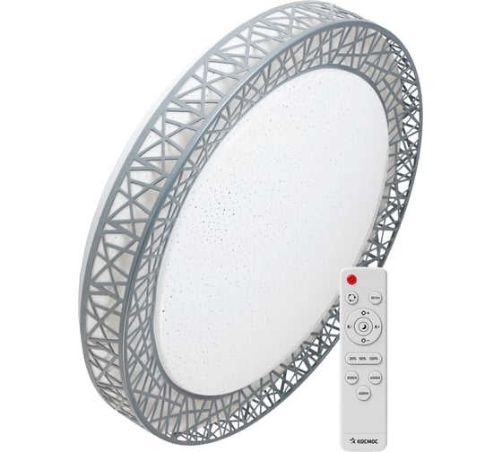 Изображение товара Настенно-потолочный КОСМОС управление LED светильник PREMIUM Loft-B 55Вт 3000-6500K 4400Лм KSLofG55W