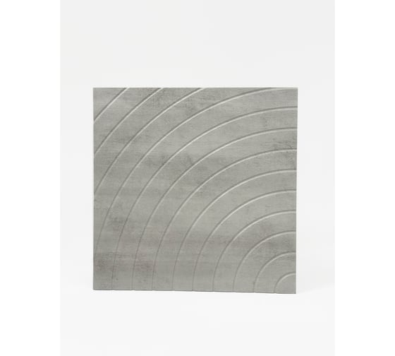 Изображение товара Панели декоративные стеновые Paneliavrora из мдф в пвх пленке Round цвет Камень светлый 4640174740812