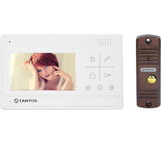 Изображение товара Комплект Tantos LILU kit монитора Lilu и вызывная панель Walle 00-00189399