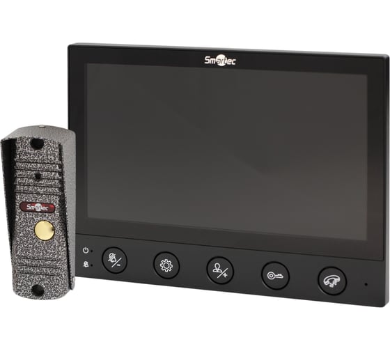 Изображение товара Комплект видеодомофона с вызывной панелью Smartec ST-MS607S-BK smkd0695