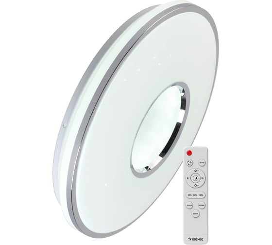 Изображение товара Настенно-потолочный КОСМОС управление LED светильник PREMIUM ORION 75Вт 3000-6500K 6000Лм KSOrio75W