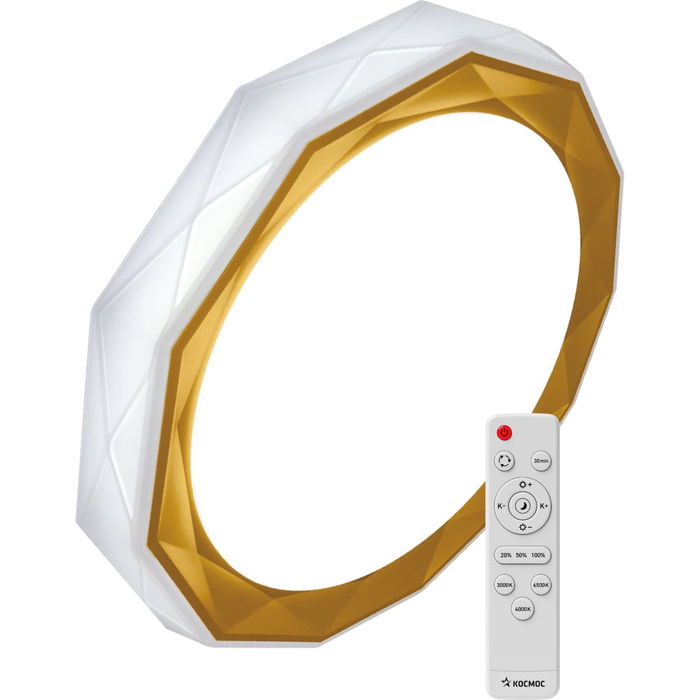 Изображение товара Настенно-потолочный LED светильник PREMIUM SIESTA 75Вт 3000-6500K