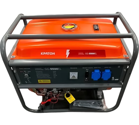 Изображение товара Генератор бензиновый Кратон GG-5500EL 3 08 01 048