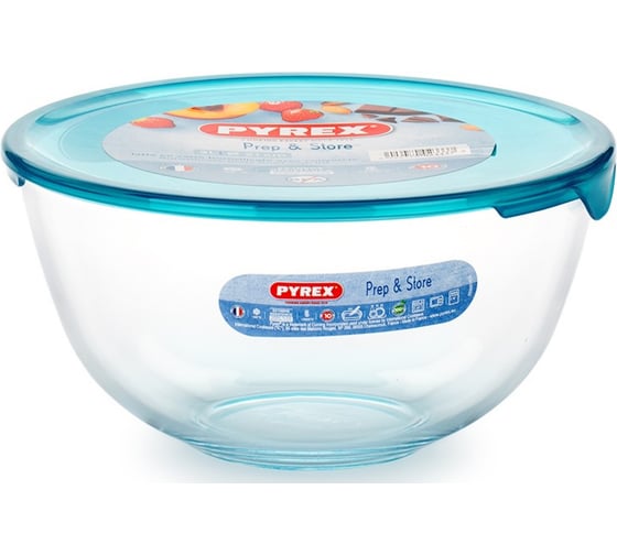 Изображение товара Миска для смешивания с крышкой PREP and STORE 2л PYREX 180P000