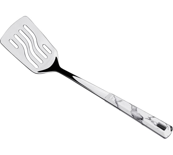 Изображение товара Лопатка кулинарная Regent Inox с прорезями Linea MARMO BIANCO 93-TO-MB-03