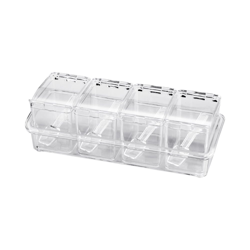 Изображение товара Набор контейнеров Regent Inox 23.5x7.5x9.5см Linea Desco 93-DE-CA-30-04