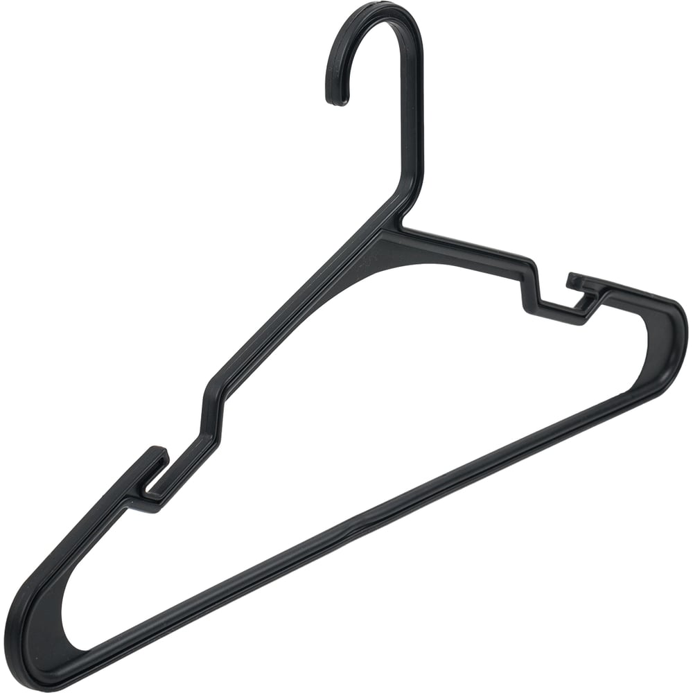 Изображение товара Пластиковая гардеробная вешалка Farton 110009 черная