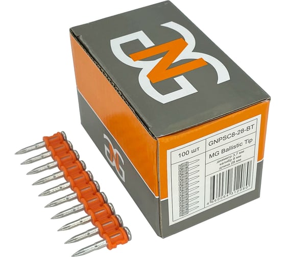 Изображение товара Гвоздь GNG GNPSC8-28-BT упаковка 100 шт. GNPSC828BT