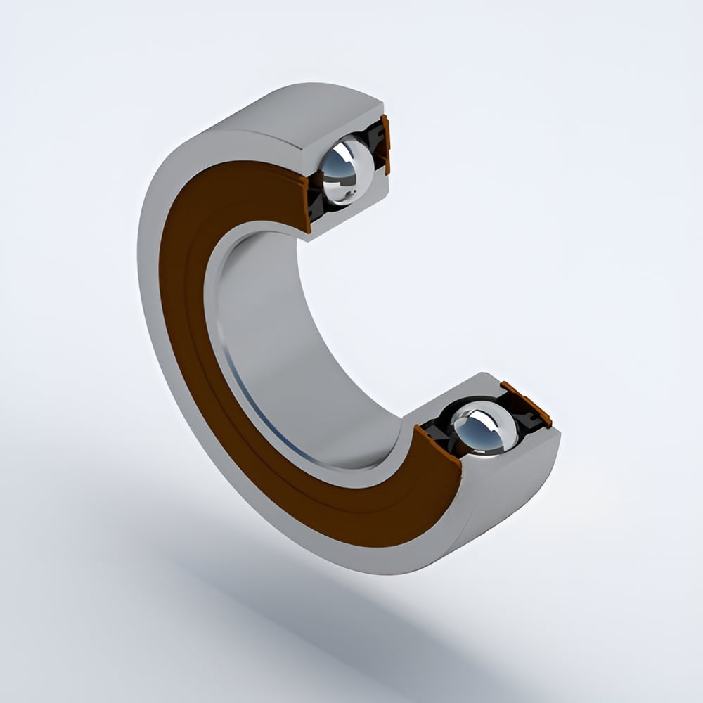 Изображение товара Подшипник DINROLL 7206B-2RSTN шариковый однорядный