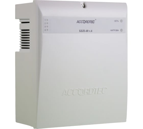 Изображение товара Источник бесперебойного питания ACCORDTEC ББП-40 v.4 исп. 1 AT-02578