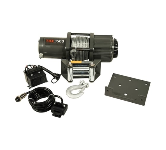 Изображение товара Лебедка для квадроцикла 4REVO S3500 12В, со стальным тросом 4R-W351A