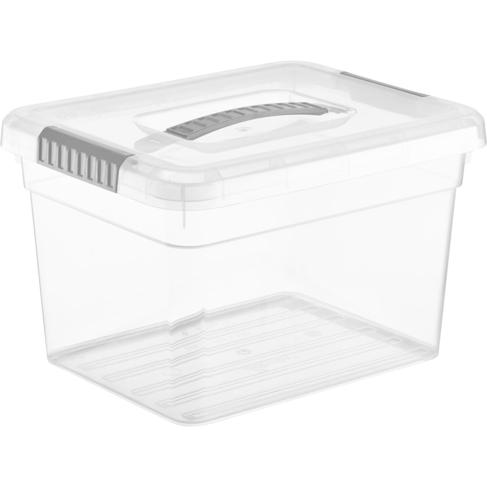 Изображение товара Ящик для хранения FunBox Standart 5л с ручкой прозрачный