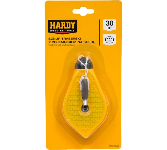Изображение товара Разметочный шнур HARDY пластиковый корпус 30м 0720-303000