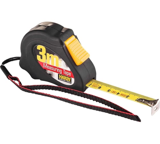 Изображение товара Рулетка HARDY измерительная 3м х 16мм 0700-441604