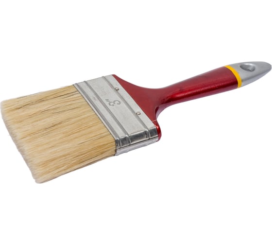 Изображение товара Кисть HARDY плоская 3” серия 33 натуральная светлая щетина 0200-335630