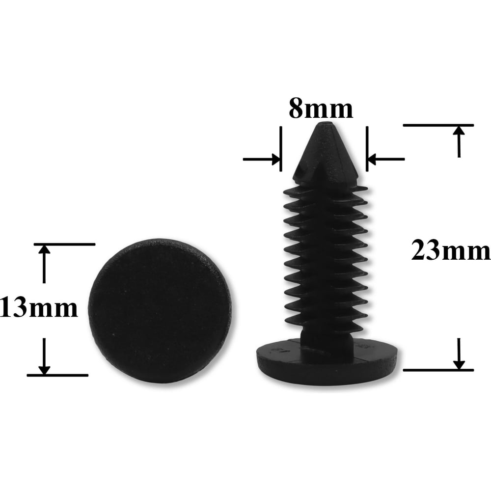 Изображение товара Автокрепеж для уплотнительной резинки капота универсальный 1283 КрепАвто