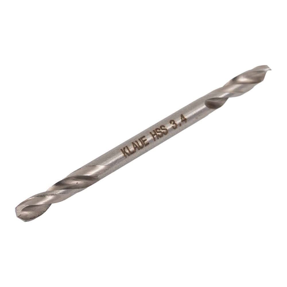 Изображение товара Сверло (двустороннее) HSS KDD4034 3.4 мм, 10 шт KLAUE УТ000000627