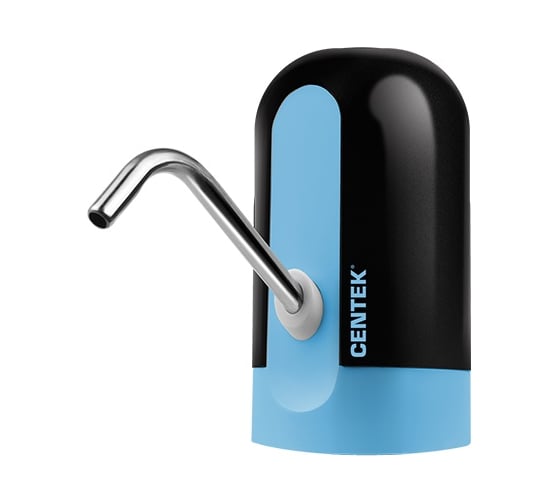 Изображение товара Электрическая помпа Centek 1.2л/мин 5Вт, 1 насос, Li 1200 мАч, USB зарядка, LED CT-3000 Black
