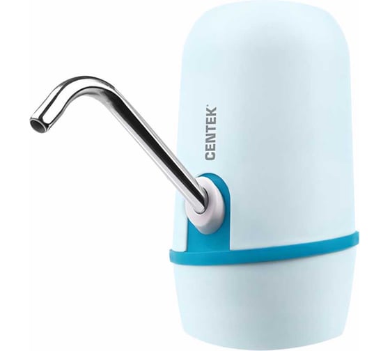 Изображение товара Электрическая помпа Centek 2.2л/мин 8Вт, 2 насоса, Li 1200 мАч, USB зарядка, LED CT-3002 Blue