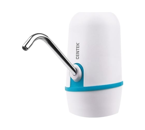 Изображение товара Электрическая помпа Centek 2.2л/мин 8Вт, 2 насоса, Li 1200 мАч, USB зарядка, LED CT-3002 White