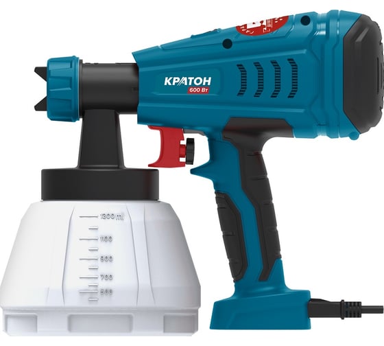 Изображение товара Краскораспылитель электрический КРАТОН ESG-600-HVLP 3 09 01 010