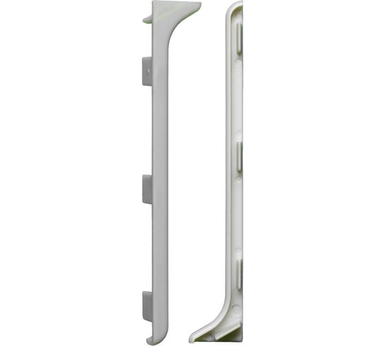 Изображение товара Заглушки Bonkeel ПЛ80, ПВХ, серые, упаковка 2 шт. левая правая 150003