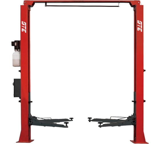 Изображение товара Двухстоечный подъемник GTE 4т с верхней синхронизацией, 380В (электрический спуск) -B202 GTE-B202