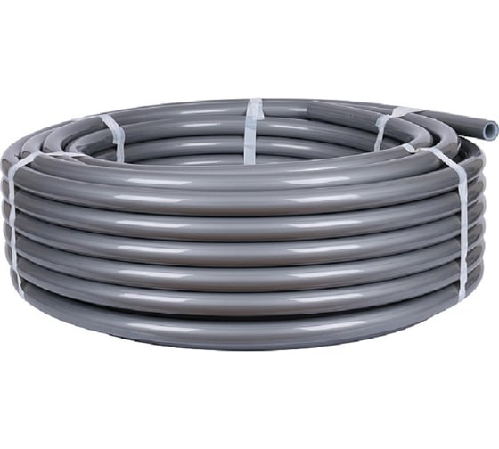Изображение товара Труба сшитый полиэтилен Imperial 16x2,2 PE-Xa/EVOH с кислор. барьером бухта 200м, серая 778.16