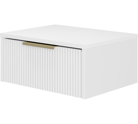 Изображение товара Тумба подвесная Арника Хилл Белая Шагрень/Белый 00-00160870