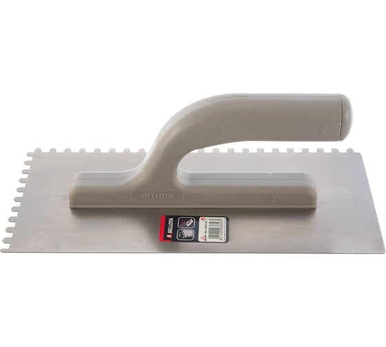 Изображение товара Гребенка из нержавеющей стали, ручка из 2-х материалов Bellota 270x130 мм 25874-06