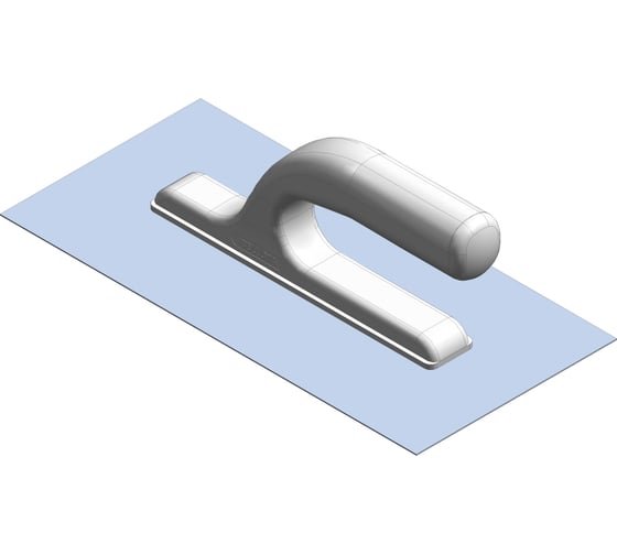 Изображение товара Гребенка из нержавеющей стали, ручка из 2-х материалов Bellota 270x130 мм 25874-10