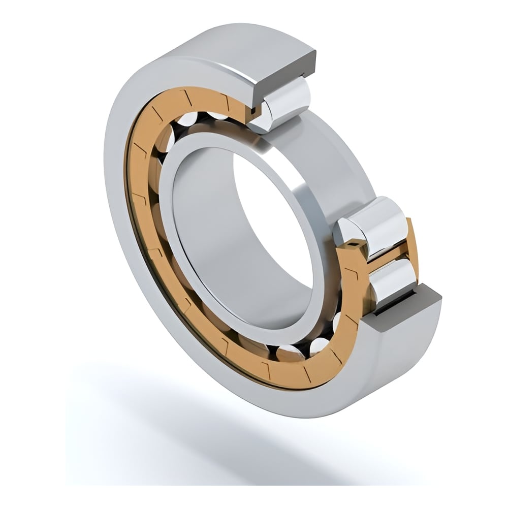Изображение товара Подшипник DINROLL NU204M радиальный роликовый однорядный промышленный