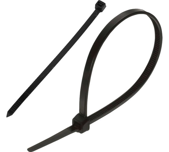 Изображение товара Хомут-стяжка Park нейлон, 100х2.5 мм, черная, 100 шт. 00 8599