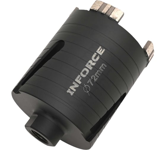 Изображение товара Коронка алмазная по бетону 72 мм Inforce 11-02-072