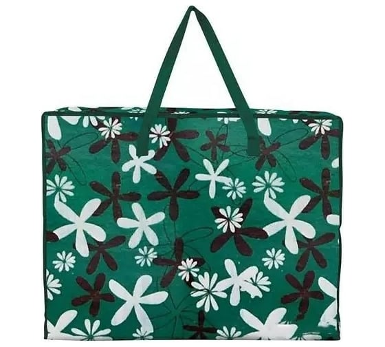 Изображение товара Сумка на молнии Рыжий кот, с рисунком, 40х45х18 см, полипропилен, 008583