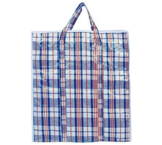 Изображение товара Сумка на молнии Рыжий кот Клетка, 50х45х20 см, полипропилен, 008580