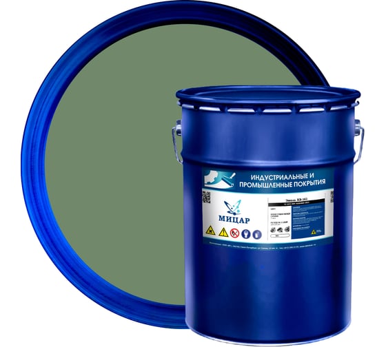 Изображение товара Эмаль Мицар ХВ-124 20 кг защитный УТ000001553