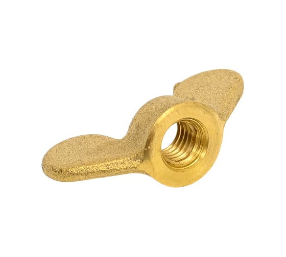 Изображение товара Гайка-Барашек DINFIX DIN 315 латунь M5 (2) 00-0005074